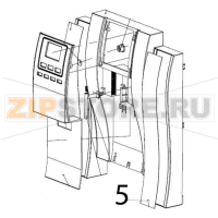 Membrane panel (right) Hurakan HKN-ME709