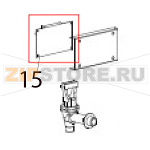 Display board Hurakan HKN-HVZ22 Display board Hurakan HKN-HVZ22Запчасть на деталировке под номером: 15