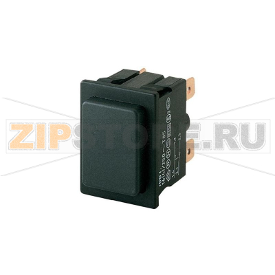 Кнопка 250 В/AC, 16 А, 2 x выкл/вкл, без фиксации, 1 шт Marquardt 1661.0101 
