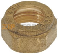 ПАТРУБОК С ОБЖИМНЫМ УПЛОТНИТЕЛЬНЫМ КОЛЬЦОМ ДЛЯ ТРУБКИ Ø 14 ММ