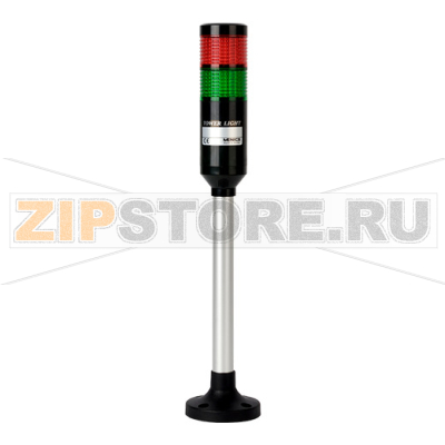 Колонна сигнальная, светодиодная, Ø: 45 мм Autonics PL4P-202-RG-B 