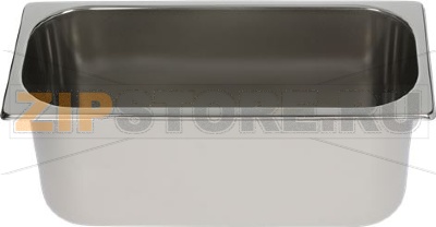 ICE-CREAM PAN ST./STEEL 360x165xh150 mm 