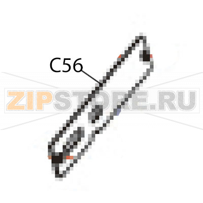 Connector plate Godex EZ-2250i Connector plate Godex EZ-2250iЗапчасть на деталировке под номером: C-56Название запчасти Godex на английском языке: Connector plate EZ-2250i.