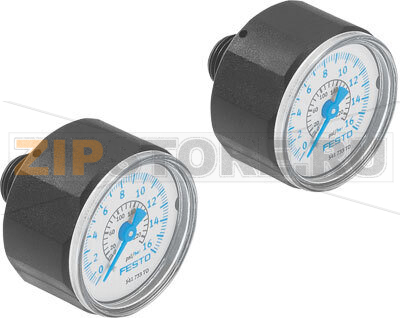 Комплект манометров Festo DPA-40-10-MA-SET 