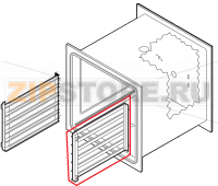 Removable rack dx Lainox VE061D   