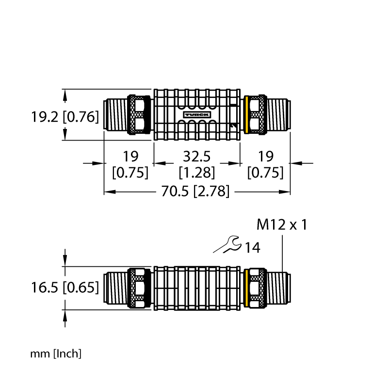 Адаптер Turck AD-FSM4.211-FSM4.201 