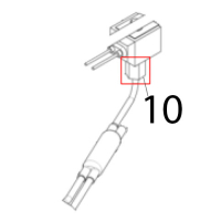 Hot gas valve body Scotsman B 7040
