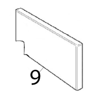 Cover upper front panel Angelo Po 31PIE6