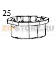 Outer wheel for grinder Hurakan HKN-ME717