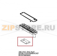 Zinc Plat. Door counterbracket Unox XVC 715G