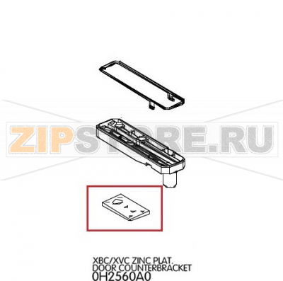 Zinc Plat. Door counterbracket Unox XVC 715G Zinc Plat. Door counterbracket Unox XVC 715GЗапчасть на деталировке под номером: 9Название запчасти на английском языке: Zinc Plat. Door counterbracket Unox XVC 715G