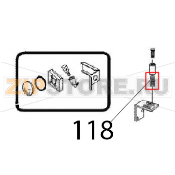 Spring Angelo Po FC241G Spring Angelo Po FC241GЗапчасть на деталировке под номером: 118