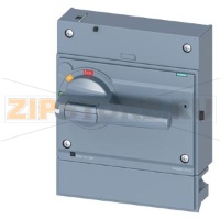 FRONT MOUNTED ROTARY OPERATOR STANDARD WITH DOOR INTERLOCKING IEC IP30/40 ACCESSORY FOR 3VA15/25 1000 Siemens 3VA9687-0EK21