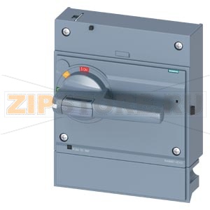FRONT MOUNTED ROTARY OPERATOR STANDARD WITH DOOR INTERLOCKING IEC IP30/40 ACCESSORY FOR 3VA15/25 1000 Siemens 3VA9687-0EK21 