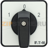 Переключатель полюсов, контакты: 8, 32 A, панель: 1-0-2, 60°, с фиксацией Eaton T3-4-8441/E