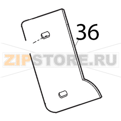 Parafetta MRR plex OLD Sirman Mirra 220 Parafetta MRR plex OLD Sirman Mirra 220Запчасть на деталировке под номером: 36