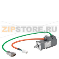 SIMOTICS S-1FL6 напряжение питания 230 В 3AC Р = 0,05 кВт; Nn = 3000 М0 = 0,16 Н &#183; м; MN = 0,16 Нм. Высота вала 20 мм датчик абсолютного отсчета Однооборотный 21-бит с гладким валом Допуск N с проведением тормоза Степень защиты IP65 с фитингом сальни