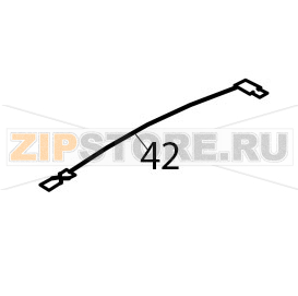 Lead filter (to control board) KitchenAid 5K45SSEWH Lead filter (to control board) KitchenAid 5K45SSEWHЗапчасть на деталировке под номером: 42