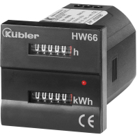 Cчетчик электроэнергии 16 А, механический, 1 шт Kübler HW66 230 VAC