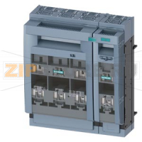 SENTRON, предохр. выключ. разъединитель 3NP1, 4-пол., NH1, 250 A, для 60mm 8US системы шин, плоская клемма, cover level 32/70mm Siemens 3NP1144-1BC10
