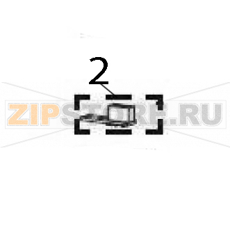Reflective sensor (black mark sensor) Zebra ZT600 Reflective sensor (black mark sensor) Zebra ZT600Запчасть на деталировке под номером: 2