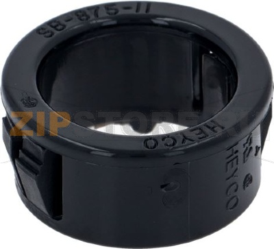 BOCCOLA GUIDA NYLON NERO 