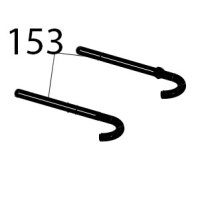Probe with D4 bicone PT1000, L=1000 Tecnoinox EFB06DSL