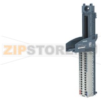 SIMATIC ET 200SP HA, клеммный блок, тип H1, 32 втычных клеммы, встроенная температурная компенсация, новая нагрузочная группа, ширина: 22,5 мм, Siemens 6DL1193-6TP00-0DH1