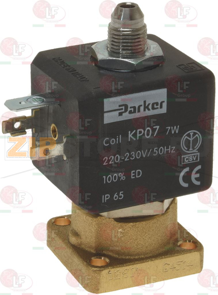 ЭЛЕКТРОМАГНИТНЫЙ КЛАПАН PARKER 3 ВЫХОДА 230В 50ГЦ 