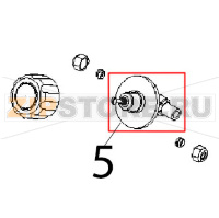 Rubinetto a sfera s/bicono Angelo Po 191PD1G