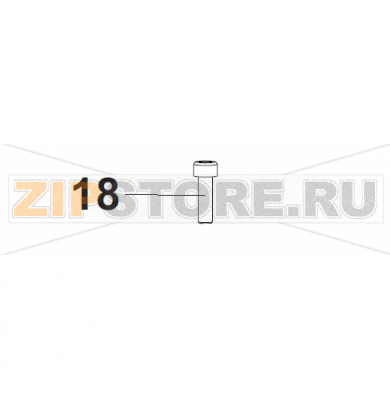 Screw M6x20 Bear Varimixer RN10 VL-2                                                                                Screw M6x20 Bear Varimixer RN10 VL-2Запчасть на сборочном чертеже под номером: 18Название запчасти на датском&nbsp;языке: Screw M6x20 Bear Varimixer RN10 VL-2