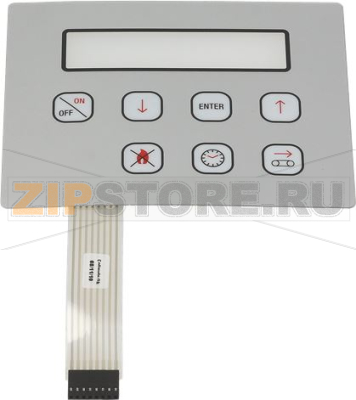 PLATE PUSH-BUTTON PANEL DIGIT 150x120 mm 