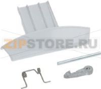 DOOR HANDLE WHITE INDESIT KIT