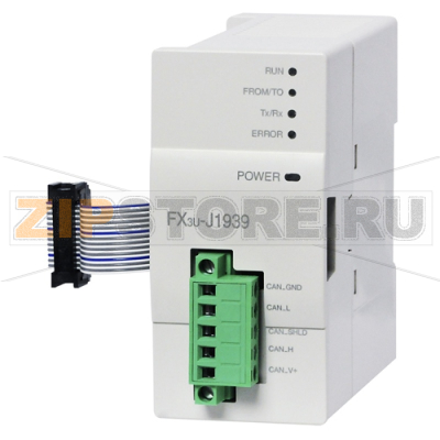 Модуль коммуникационный Mitsubishi Electric FX3U-J1939 