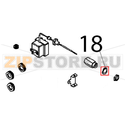 Washer Ø: 22, Ø: 16.2=1.5 CU Angelo Po FX101E1 Washer Ø: 22, Ø: 16.2=1.5 CU Angelo Po FX101E1Запчасть на деталировке под номером: 18