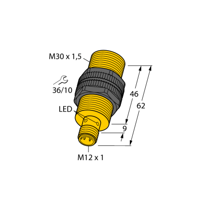 Датчик индуктивный Turck BI10U-S30-AN6X-H1141 