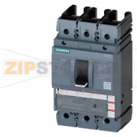 Автоматический выключатель 3VA5 UL frame 250 breaking capacity class M 35kA @ 480V 3-pole, line protection TM240, ATAM, In=80A overload protection Ir=63A...80A short-circuit protection Ii=5.. .10 x In without connection Siemens 3VA5280-5EF31-0AA0