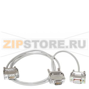 переходной кабель GPS/DCF77 для двух 7KE6000-8A. от клеммы к 9-конт. штекер D-sub (гнездо) 2-жильн.,экранир., длина 0,3 м Siemens 7XV5104-2AA00 