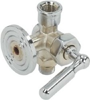 КРАН ДЕРЖАТЕЛЬ МАНОМЕТРА Ø 1/4"