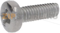 SCREW ST./STEEL M4x12 TC TCR DIN7985
