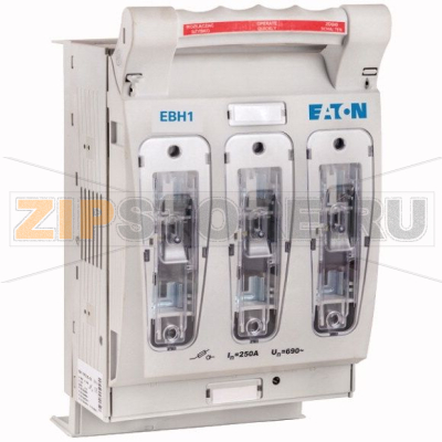 Разъединитель силовой, 250 A, AC 690 В, NH1, AC23B, 3P, IEC Eaton SIZE 1 HOR FSD-60MM BUS:SCREWS 