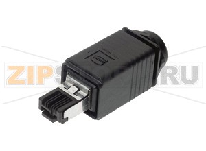 Соединитель линии передачи данных Field-attachable male connector V45-GP Pepperl+Fuchs Описание оборудованияField-attachable "Push-Pull" connector