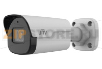 Uniview IPC2124SB-ADF28KM-I0 Видеокамера IP Уличная цилиндрическая: фикс. объектив 2,8мм, 4MP, Smart IR 40m, Mic, WDR 120dB, Ultra 265/H.264/MJPEG, Smart функции, LightHunter, MicroSD, PoE, IP67