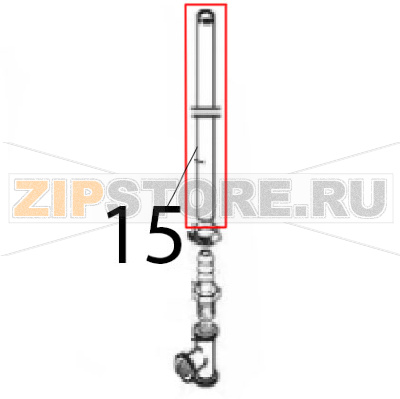 Rubber pipe Angelo Po C165D Rubber pipe Angelo Po C165DЗапчасть на деталировке под номером: 15