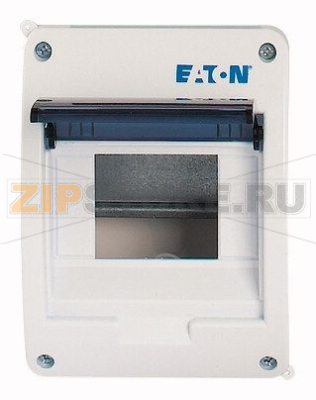 Щит встроенного исполнения, 1ряд, 5 модулей, прозрачная дверь, пластик Eaton BC-U-1/5-ECO 