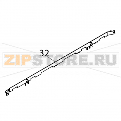 Guia lavado anterior Fagor ECO-200 Guia lavado anterior Fagor ECO-200Запчасть на деталировке под номером: 32Название запчасти Fagor на английском языке: Guia lavado anterior ECO-200.