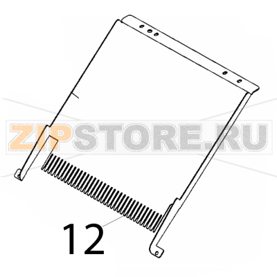 Rear slide Rollmatic CP 52 Rear slide Rollmatic CP 52Запчасть на деталировке под номером: 12