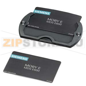 MOBY E; МОБИЛЬНЫЙ НАКОПИТЕЛЬ ДАННЫХ MDS E600, ПЛАТА ISO, ЭСППЗУ 752 БАЙТА, IP 68, ОТ -25 ДО +60 ГРАД/C, 85 X 54 X 0,8 MM Siemens 6GT2300-0AA00 