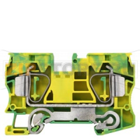 КЛЕММА РЕ ПРУЖИННОЕ ПОДСОЕДИНЕНИЕ: 1.5 - 6 MM2, ШИРИНА: 12 MM, ЗЕЛЕНО-ЖЕЛТАЯ Siemens 8WH2000-0CK07