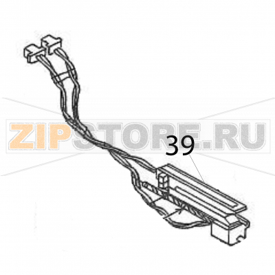 Pitch sensor sub Sato M84Pro Pitch sensor sub Sato M84ProЗапчасть на деталировке под номером: 39Название запчасти на английском языке: Pitch sensor sub Sato M84Pro.